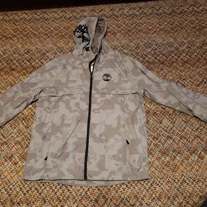 NWT MENS TIMBERLAND WINDBREAKER JACKET SIZE LARGE